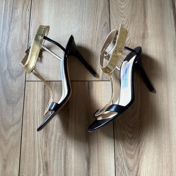 Jimmy Choo T-Strap Sandals - Picture 3 of 12